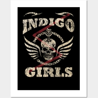 the indigo girls - vintage art Posters and Art